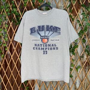 Vintage Y2K Duke 00 champions blue Devils university t-shirt